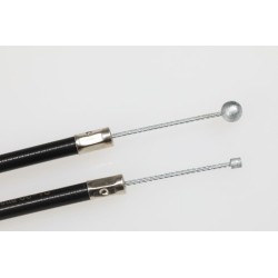 Cable gaz JITSIE carburateur keihin noir avec tendeur