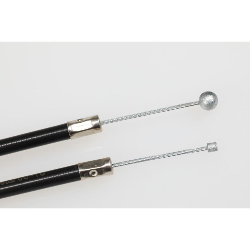 Cable gaz JITSIE carburateur keihin noir avec tendeur