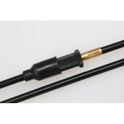 Cable gaz JITSIE carburateur keihin noir avec tendeur
