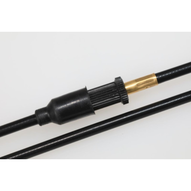 Cable gaz JITSIE carburateur keihin noir avec tendeur