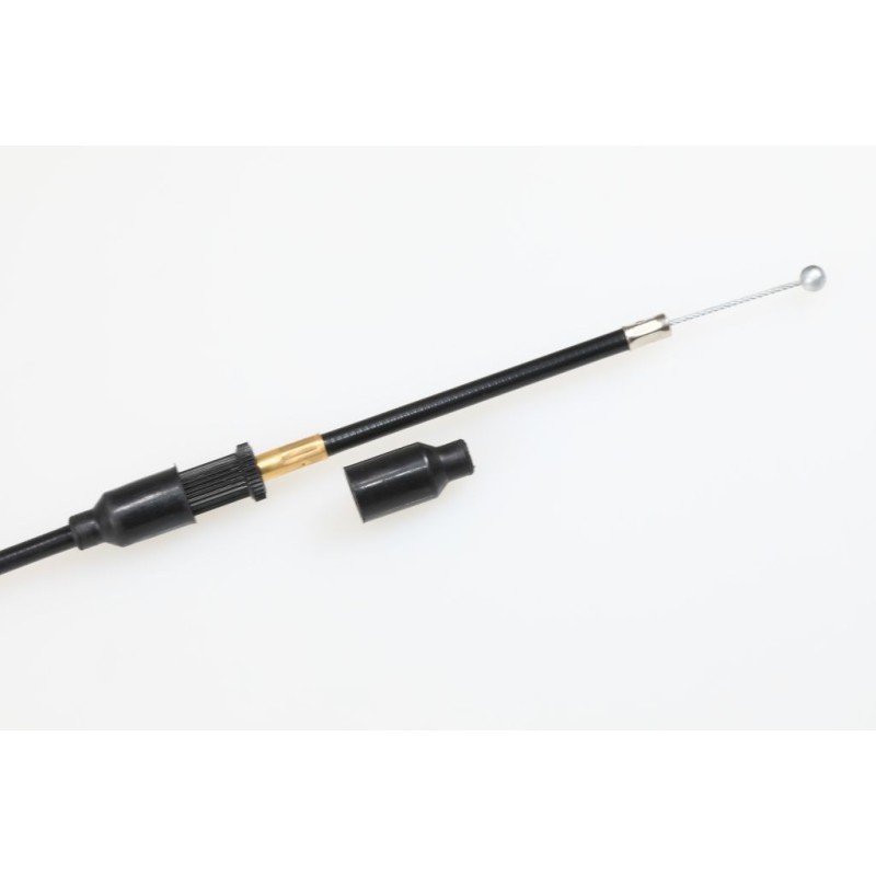 Cable gaz JITSIE carburateur keihin noir avec tendeur