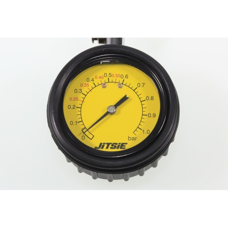 Manometre pression analogique JITSIE 0/1 bar avec valve