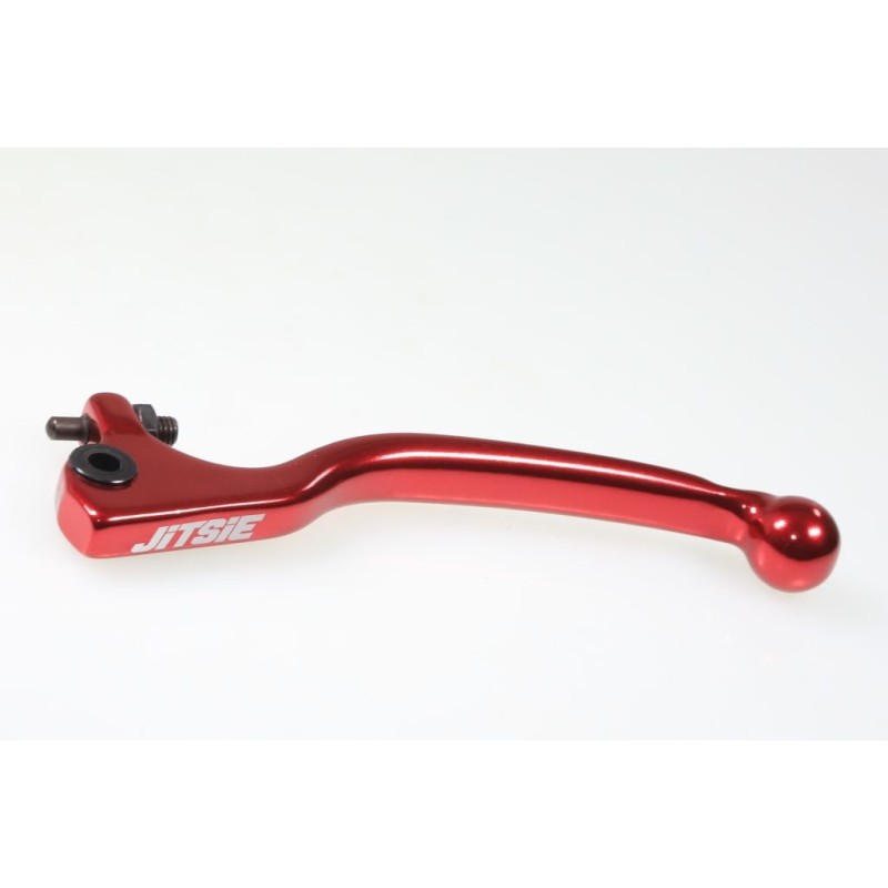 Levier embrayage long type AJP droit JITSIE adaptable rouge