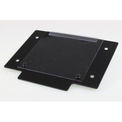 Plaque numero JITSIE noir avec fenêtre