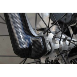 Protection fourche plastique JITSIE courte OSSA