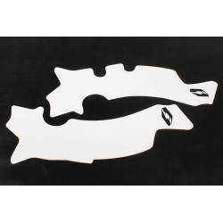 Autocollant bas de cadre JITSIE TRS blanc