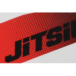 Autocollant protection silencieux JITSIE TRS noir/rouge