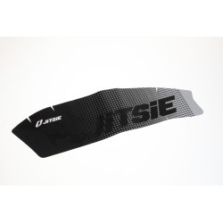 Autocollant protection silencieux JITSIE TRS noir/gris