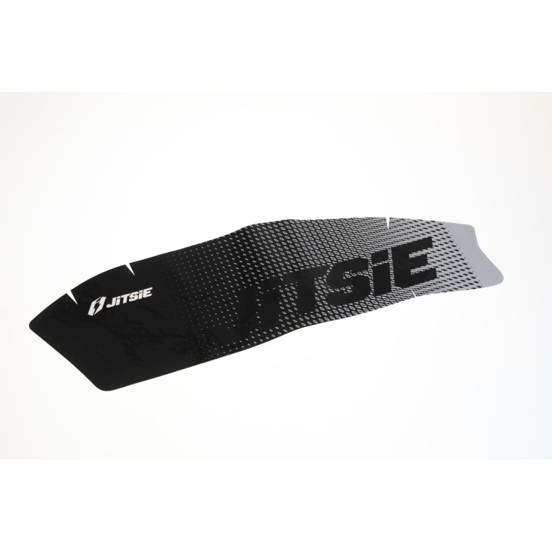 Autocollant protection silencieux JITSIE TRS noir/gris