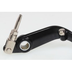Pédale frein arrière TRS JITSIE Race adaptable noir embout rouge 