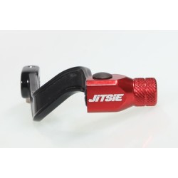 Selecteur de vitesse TRS JITSIE Race adaptable noir embout rouge