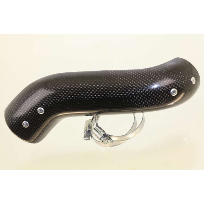 Protection coude echappement carbone JITSIE VERTIGO 2016-2018