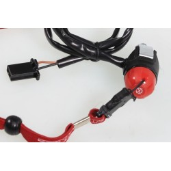 Coupe contact moto électrique JITSIE LEONELLI rouge