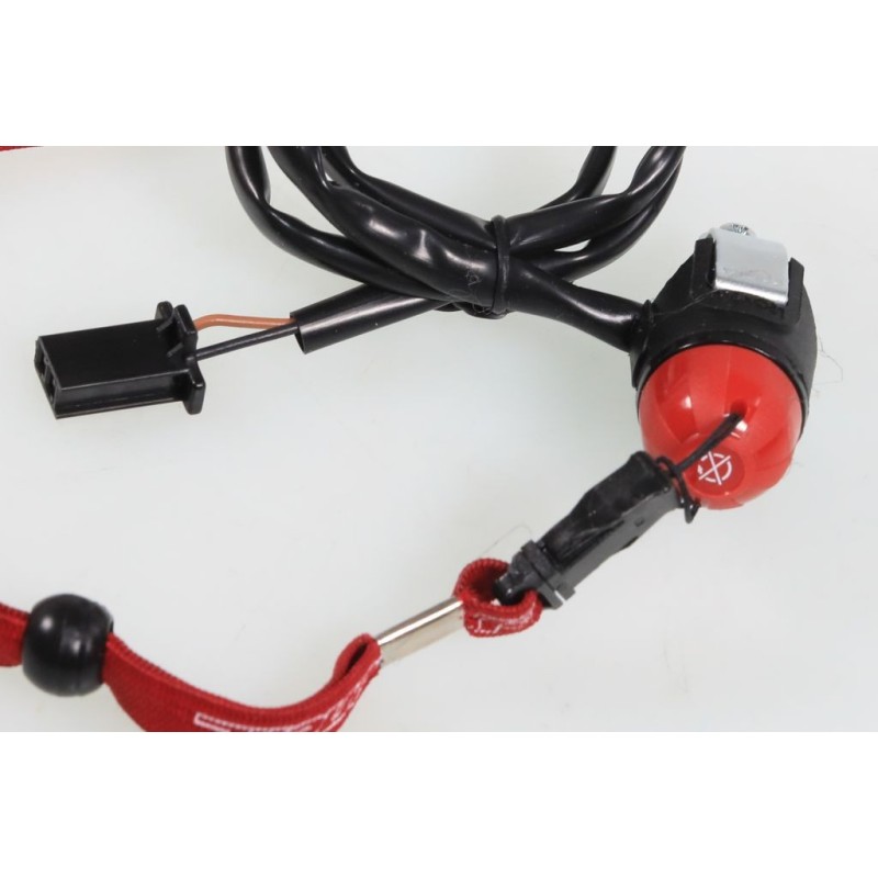Coupe contact moto électrique JITSIE LEONELLI rouge