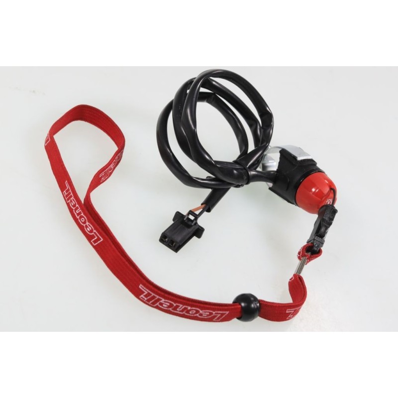 Coupe contact moto électrique JITSIE LEONELLI rouge