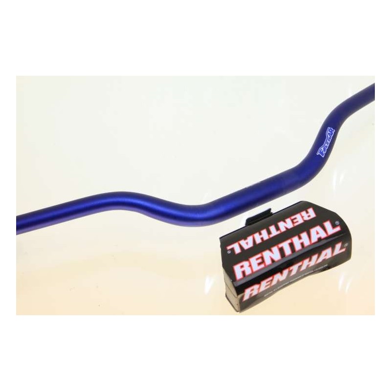 Guidon sans barre 28.6mm RENTHAL Toni Bou replica hauteur 4.5 pouces