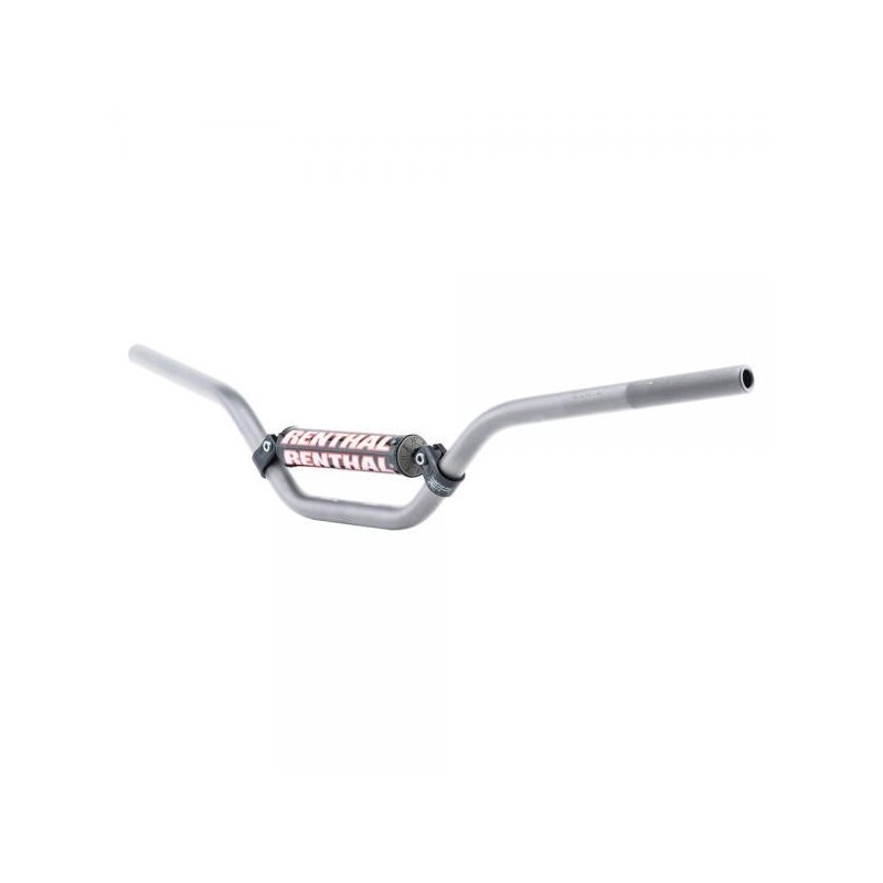 Guidon avec barre 22.2mm RENTHAL hauteur 6.0 pouces alu