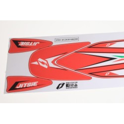 Autocollant garde boue AR JITSIE BETA 2015 evo 80