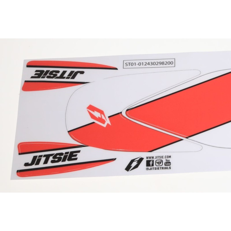 Autocollant garde boue AR JITSIE BETA 2017 evo 80