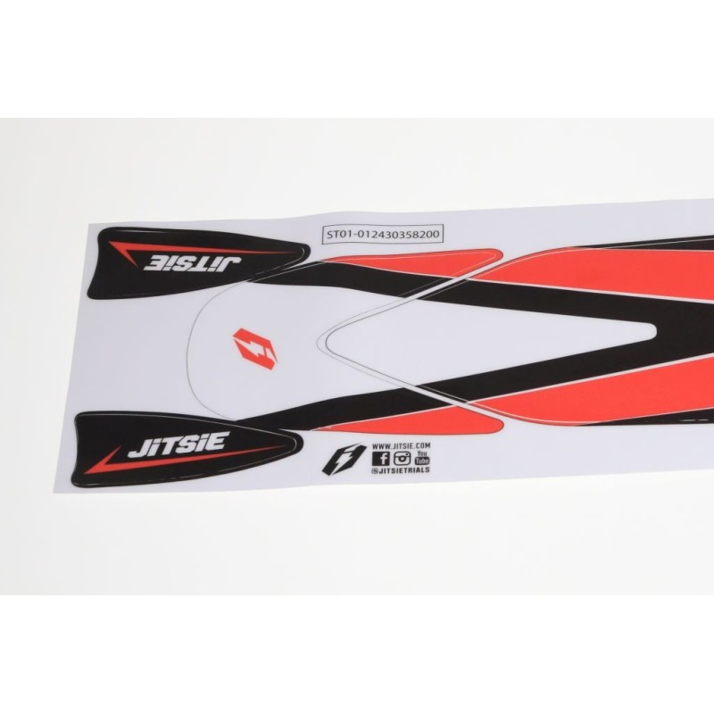 Autocollant garde boue AR JITSIE BETA 2019 evo 80