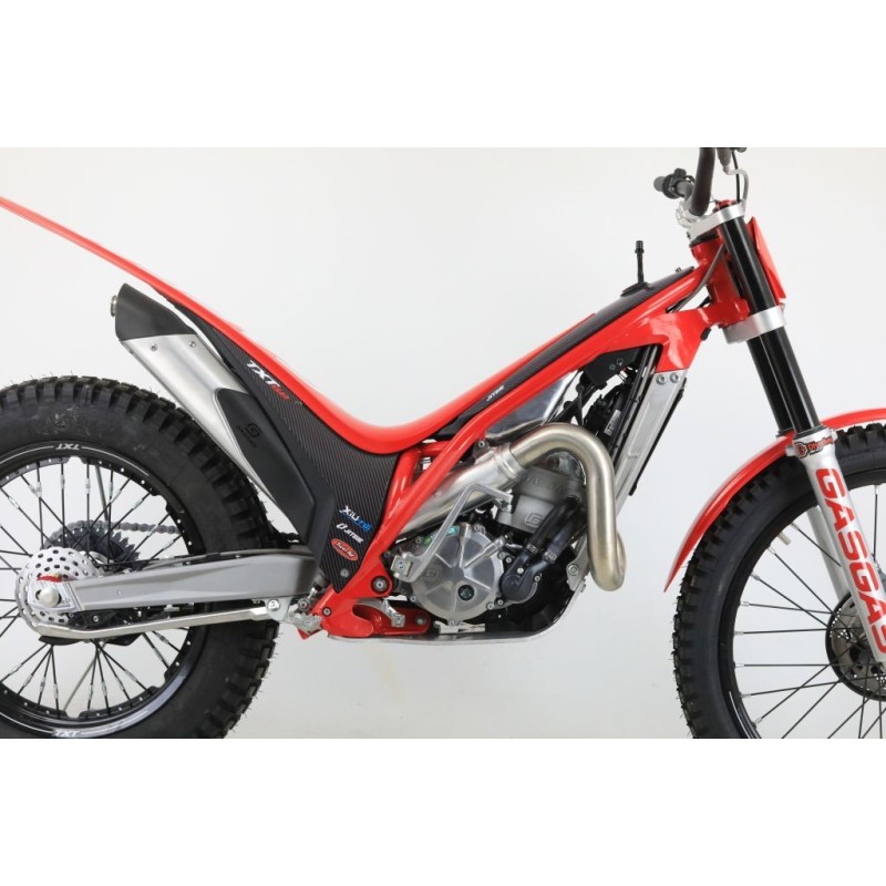 Autocollant boitier filtre JITSIE GASGAS 2023 carbone