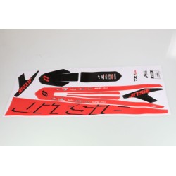 Kit déco JITSIE GASGAS 2023 GP adaptable rouge/noir