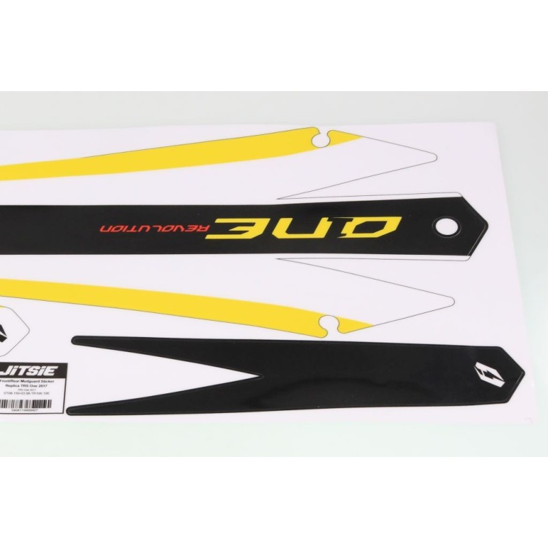 Autocollant garde boue AV/AR JITSIE TRS 2017 One