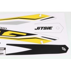 Autocollant garde boue AV/AR JITSIE TRS 2019 One