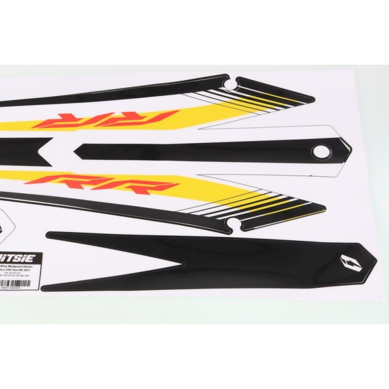 Autocollant garde boue AV/AR JITSIE TRS 2017 One Raga