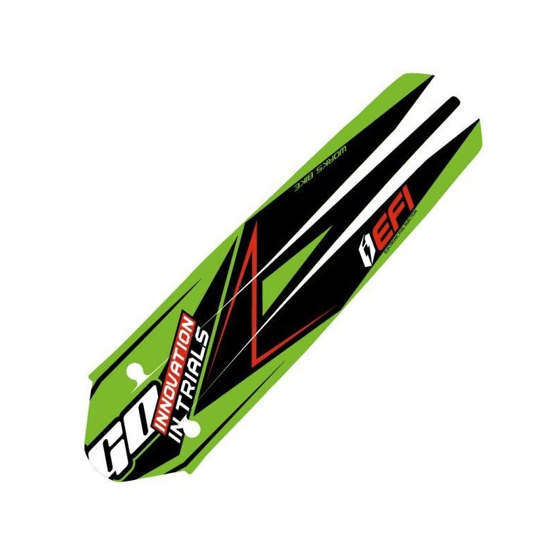 Autocollant garde boue AV/AR JITSIE VERTIGO 2018 DL12