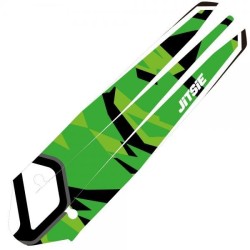 Autocollant garde boue AV/AR JITSIE VERTIGO 2019 Titanium R
