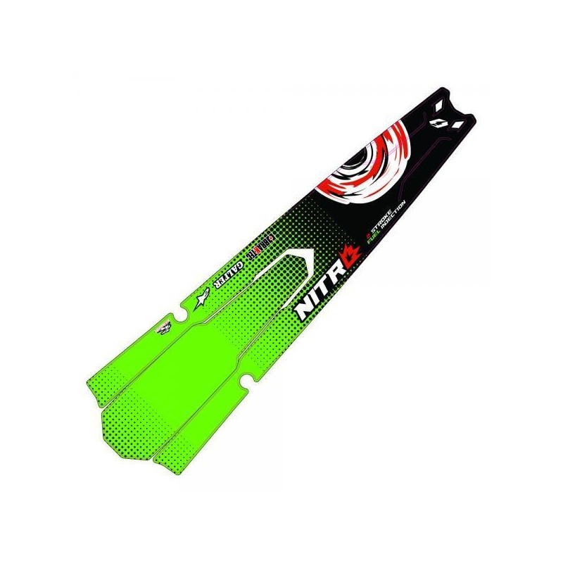 Autocollant garde boue AV/AR JITSIE VERTIGO 2022 Nitro