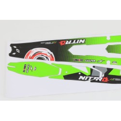 Autocollant garde boue AV/AR JITSIE VERTIGO 2022 Nitro