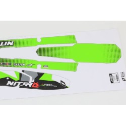 Autocollant garde boue AV/AR JITSIE VERTIGO 2022 Nitro