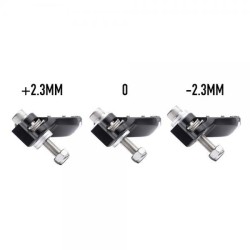 Repose pied alu avec insert JITSIE Lift noir