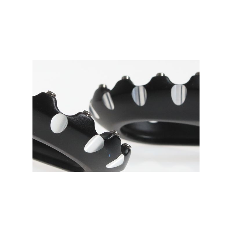 Repose pied alu avec insert JITSIE Lift noir