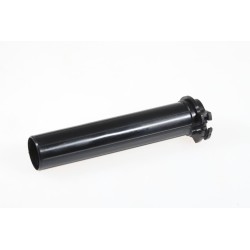 Tube poignée gaz DOMINO seul tirage long noir