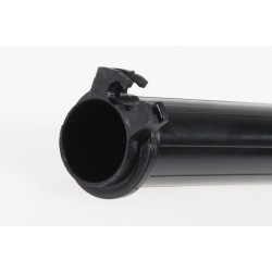 Tube poignée gaz DOMINO seul tirage long noir
