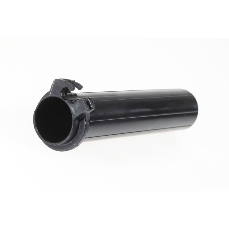 Tube poignée gaz DOMINO seul tirage long noir