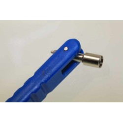 Tire valve rigide pour montage/demontage de valves