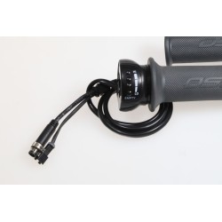 Poignée gaz OSET 24.0 R 48v revêtement gris