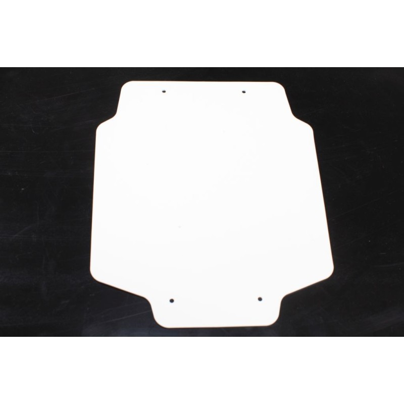 Plaque numero OSET blanche 16.0/20.0/24.0