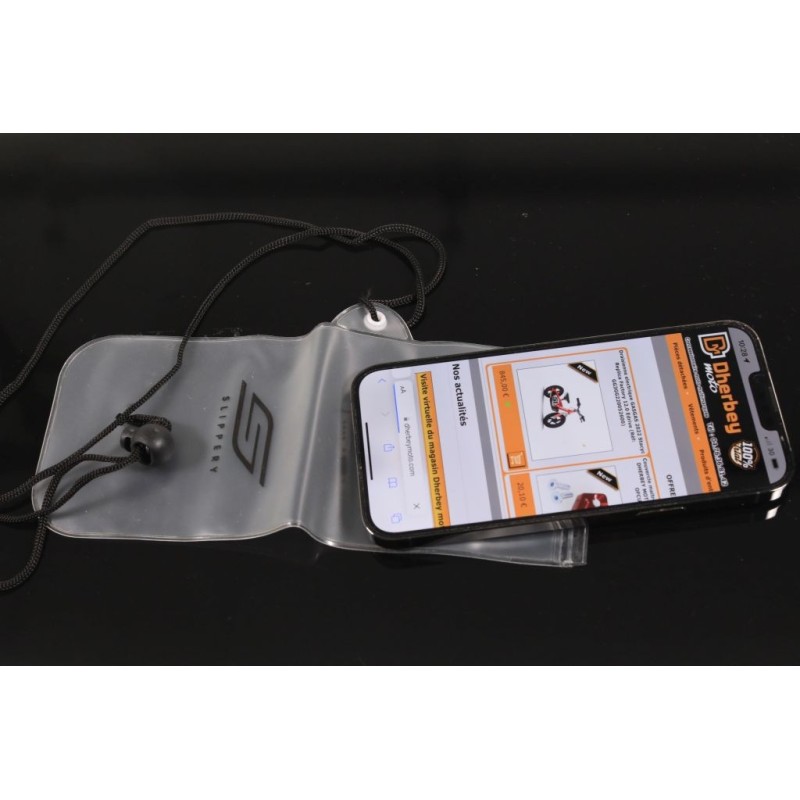 Pochette de rangement smartphone étanche