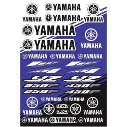 Planche adhésive YAMAHA YZ...