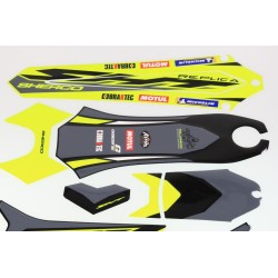 Kit autocollant SHERCO 2021 Fajardo partie plastique