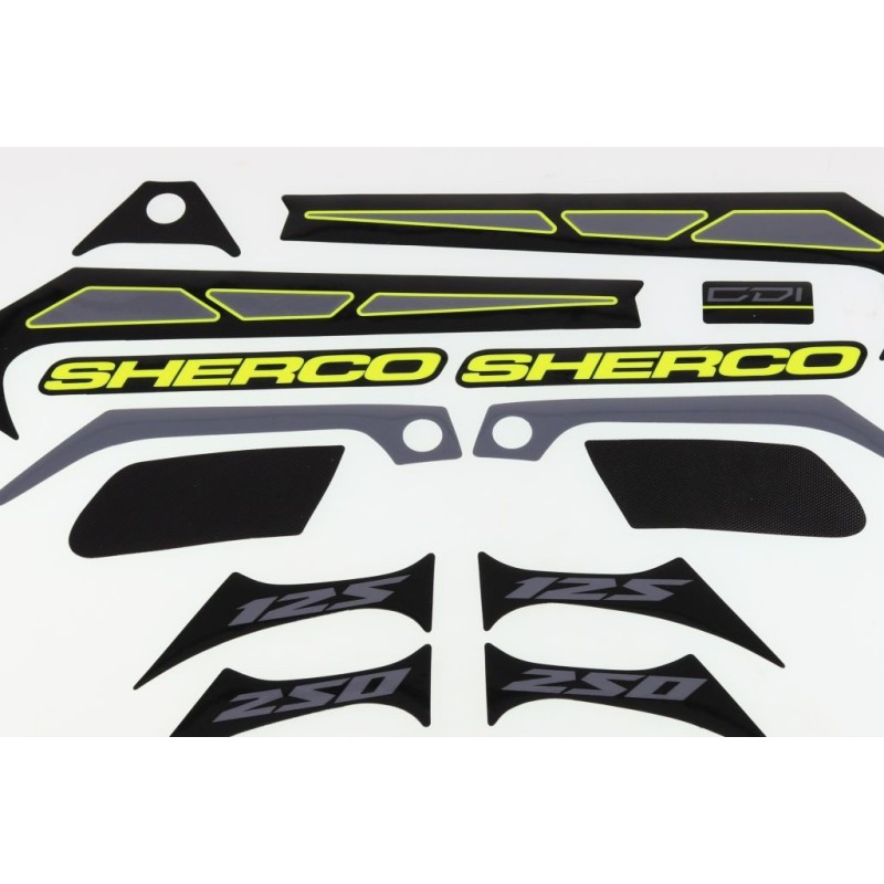 Kit autocollant SHERCO 2021 Fajardo partie accessoires