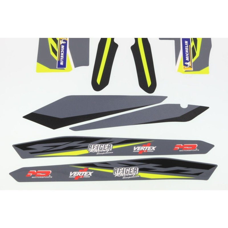 Kit autocollant SHERCO 2022 Factory partie cycle
