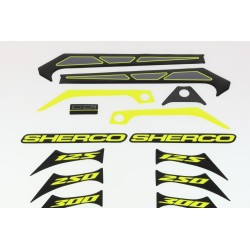 Kit autocollant SHERCO 2022 Factory partie accessoires