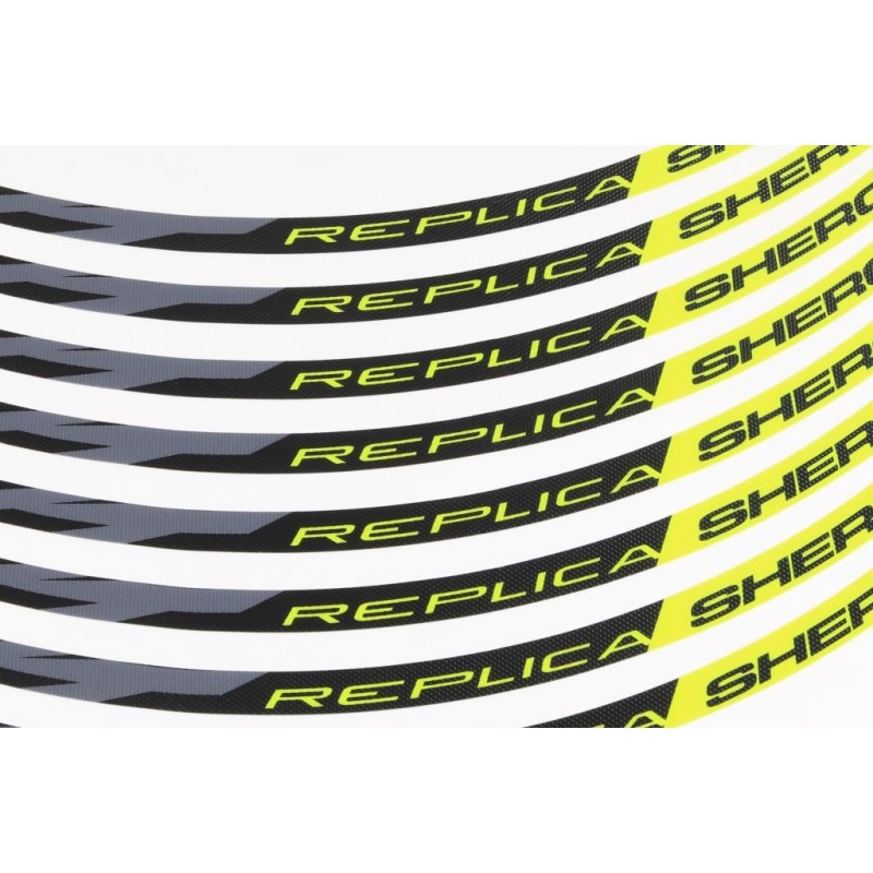 Kit autocollant cerceau de roue SHERCO 2022 Fajardo