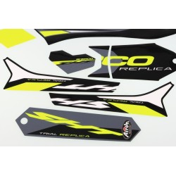 Kit autocollant SHERCO 2022 Fajardo partie plastique